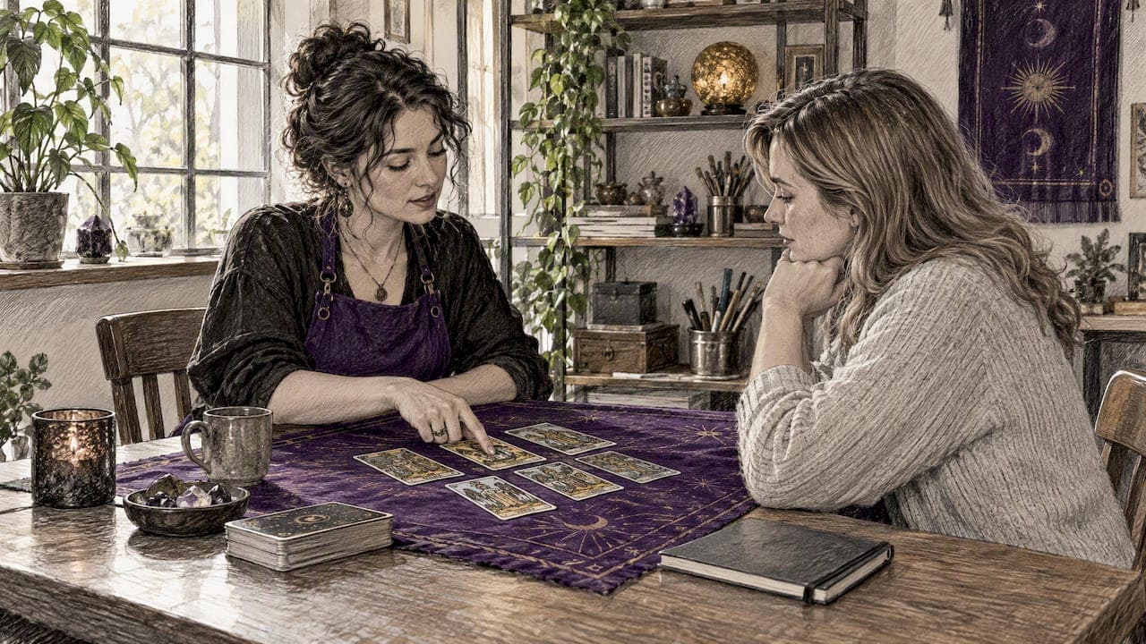 Share Tarot Readings: Six Field Template for Tarot Readers on Tarosyn