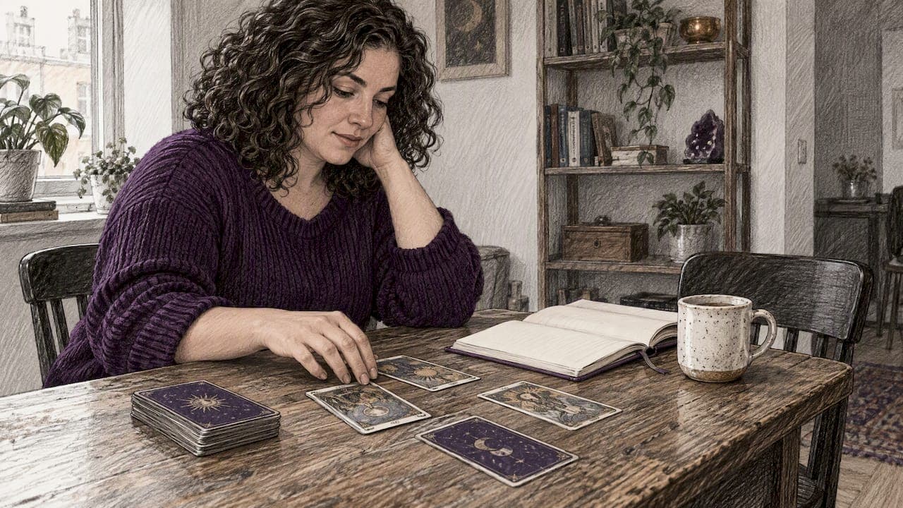 Rebuild Self Love in 4 Weeks with Tarot Spreads and Journaling