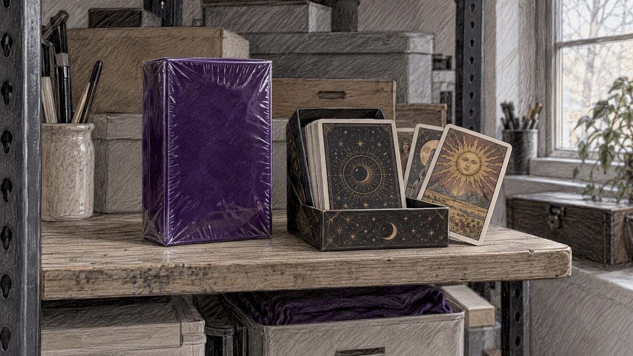 Tarot Card Collectibles: Keep Rare Decks Sealed or Use Them?