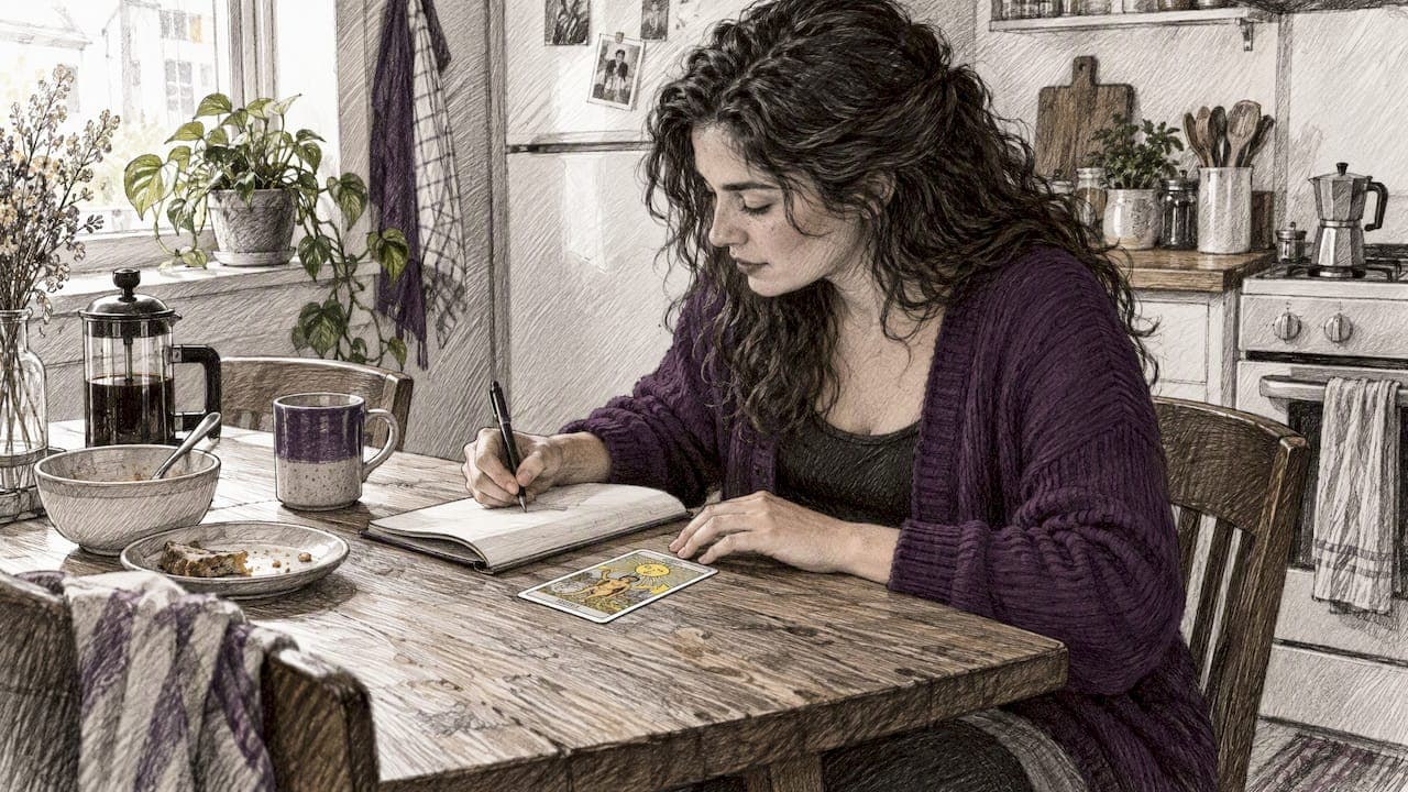 One Card, One Prompt: Tarot Journal Prompts for Daily Practice