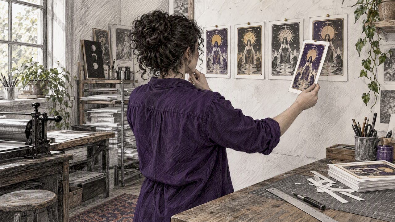 Create an AI Tarot Deck: One Workflow for 78 Cohesive Cards